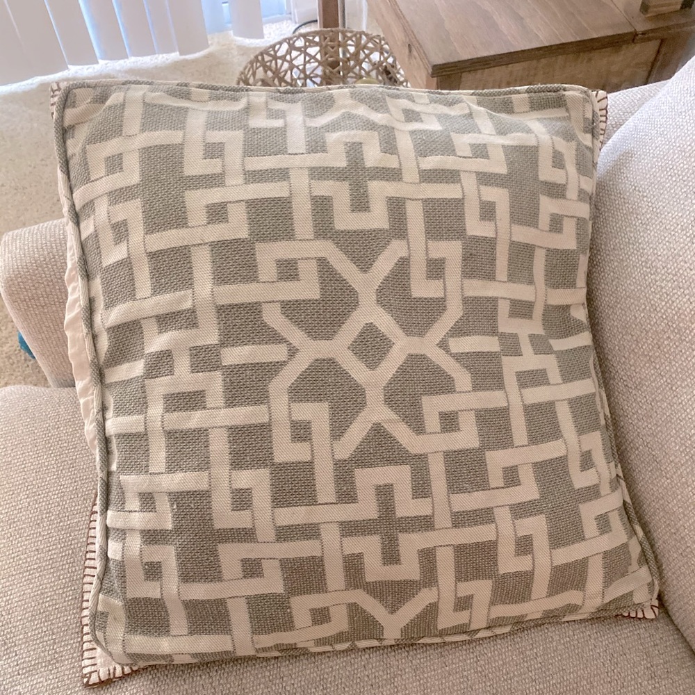 EUC designer throw pillows 22x22. I have 3 available.